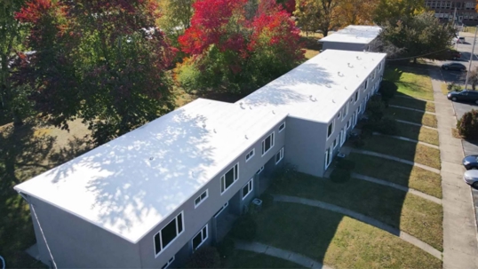 a commercial building